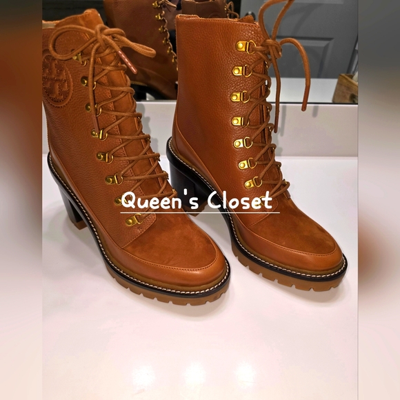 TORY BURCH| Leather&Suede Chelsea Booties| Size 10 BRAND NEW - Picture 2 of 4